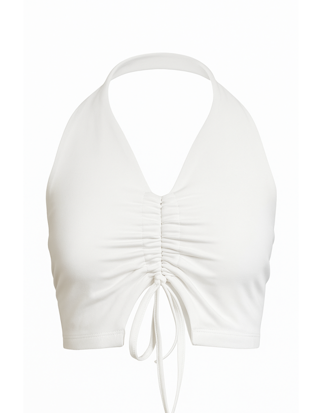 copy of Classics Ribbed Longsleeve Cropped Top - 1