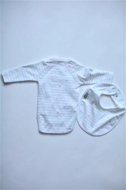 Absorba Sleepsuit, Bodysuit, white