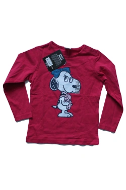 Peanuts Snoopy Bella shirt, red
