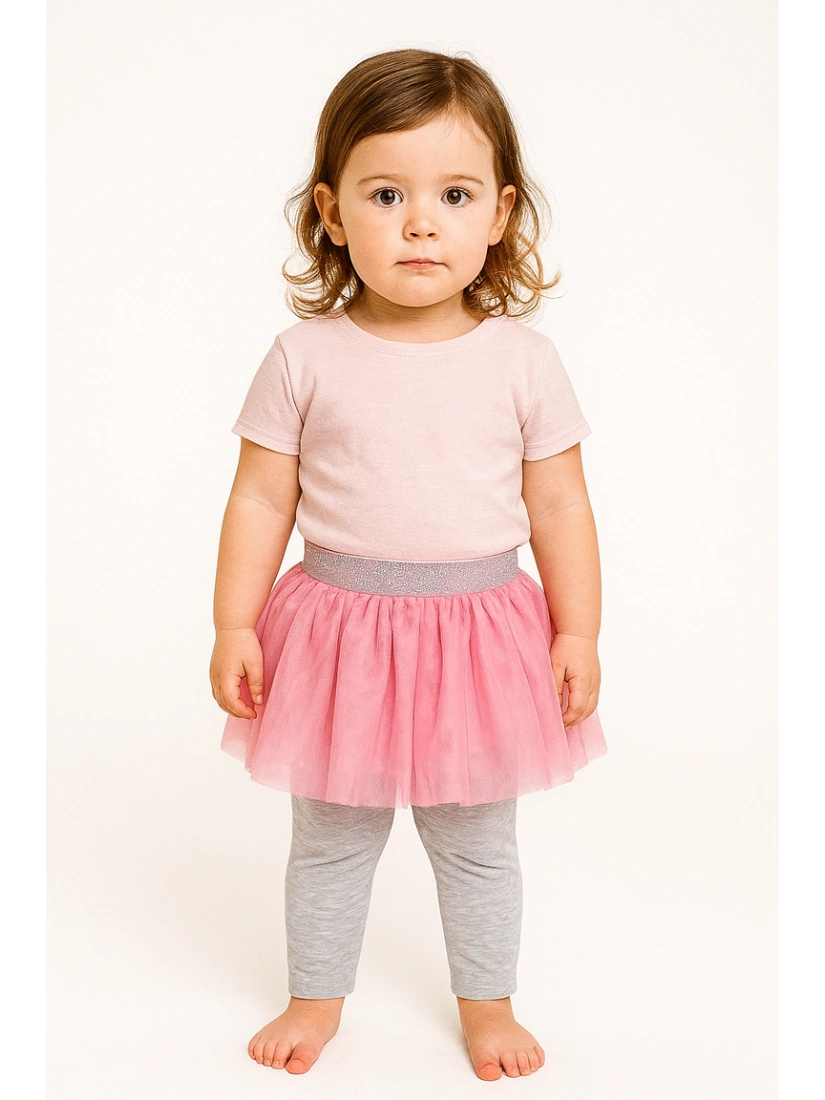 Z Generation baby girl skirt, pink