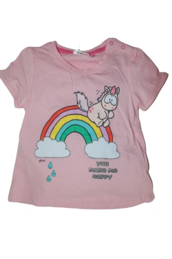 Nici T-shirt with shorts, pink