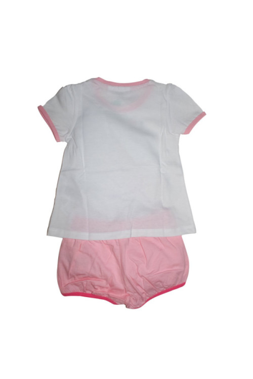 Nici T-shirt with shorts, white