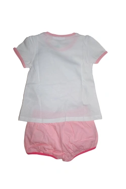 Nici T-shirt with shorts, white