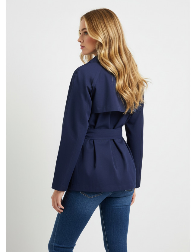 VIFINA TIE BELT JACKET - 1