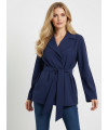 VIFINA TIE BELT JACKET - 2