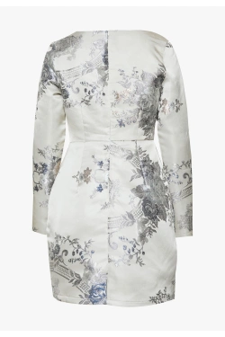 Missguided Ziedu kleita taisna piegriezuma (neliels defekts)