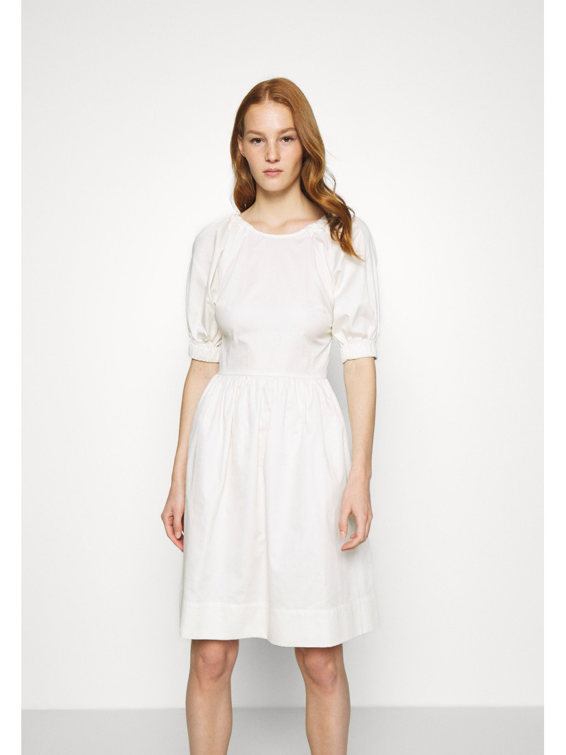 Who What Wear Ikdienas kleita CUT OUT BACK, krāsa: krēmbalta
