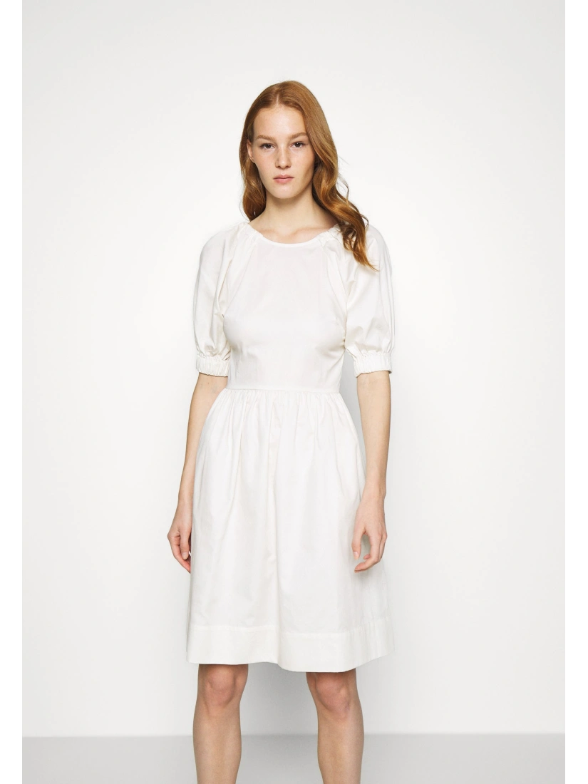 Who What Wear Ikdienas kleita CUT OUT BACK, krāsa: krēmbalta