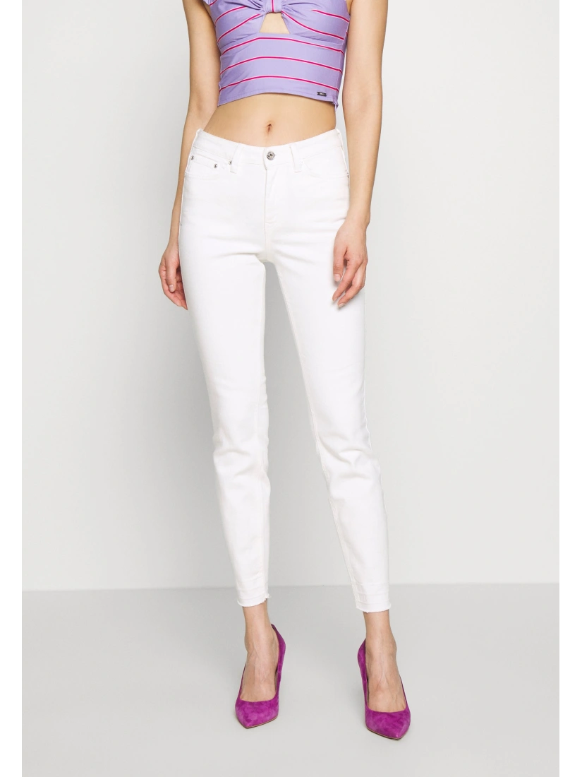 TOM TAILOR DENIM Джинсы скинни NELA, белый деним