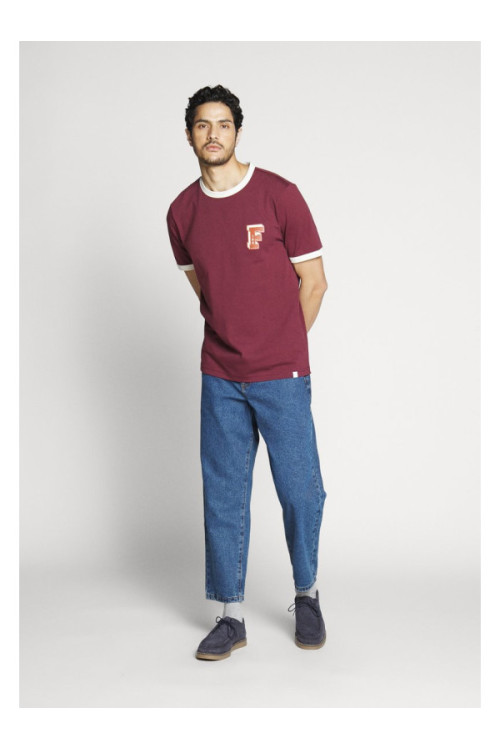 Farah BLISS TEE - Print T-shirt, red