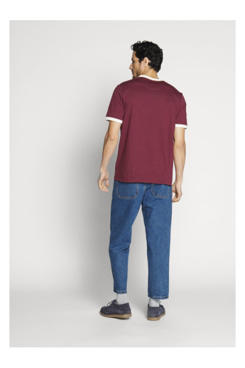 Farah BLISS TEE - Print T-shirt, red
