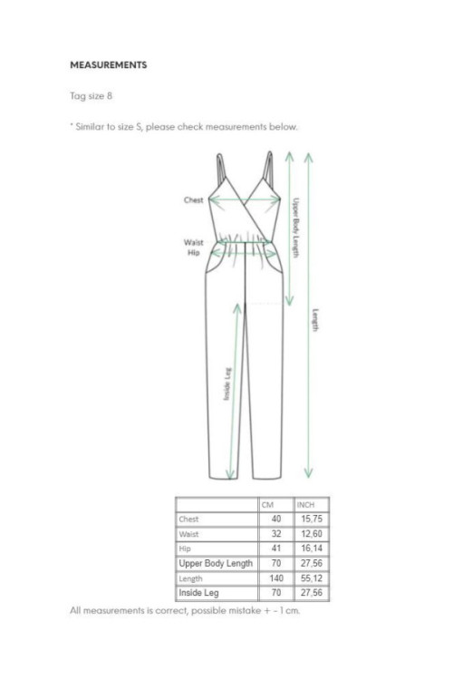 WAL G. Kombinezons TWO TONE SLEEVE (neliels defekts)