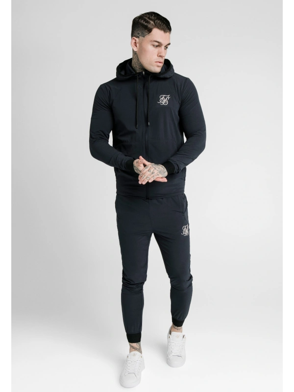 SIKSILK Vasaras jaka AGILITY ZIP THROUGH HOODIE, krāsa: zila