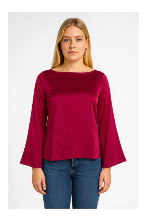 Vila Blouse, red