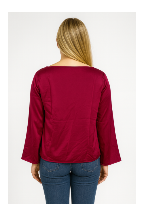 Vila Blouse, red