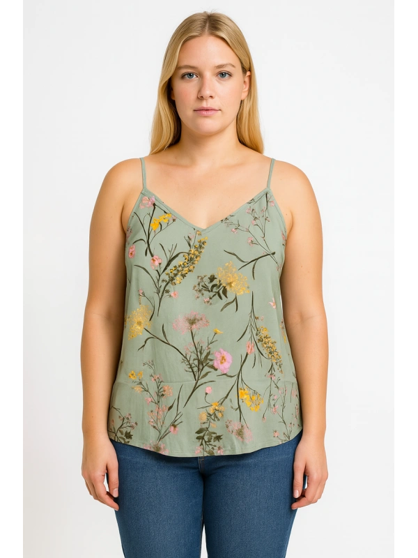 Vero Moda Tops, krāsa: zaļa