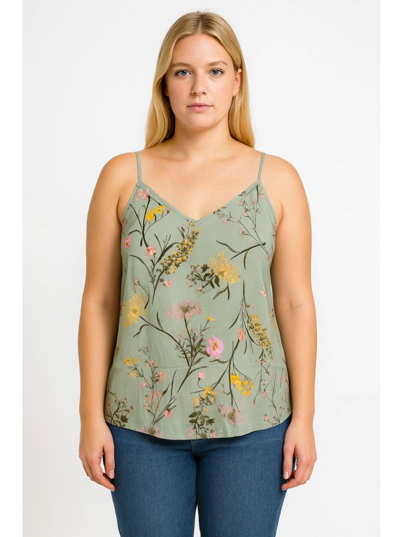 Vero Moda Tops, krāsa: zaļa