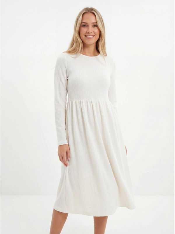 Vero Moda Kleita, krāsa: krēmbalta