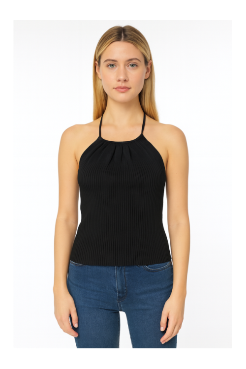 Glamorous Tops, krāsa: melna