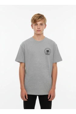 Mango T-Shirt with "Tropical Heat" Print 165cm (S), grey