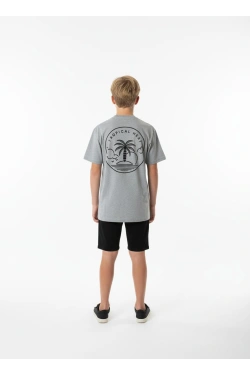 Mango T-Shirt with "Tropical Heat" Print 165cm (S), grey