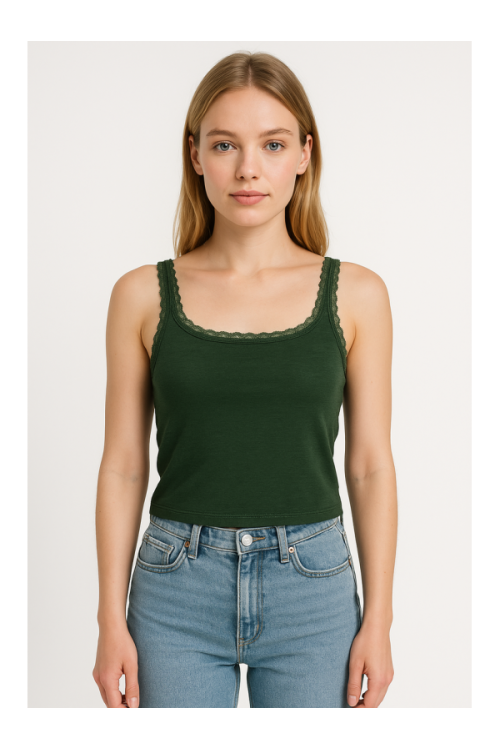 Vero Moda Tops, krāsa: zaļa