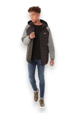 JACK&JONES JWHTOBY Jaka, krāsa: pelēka