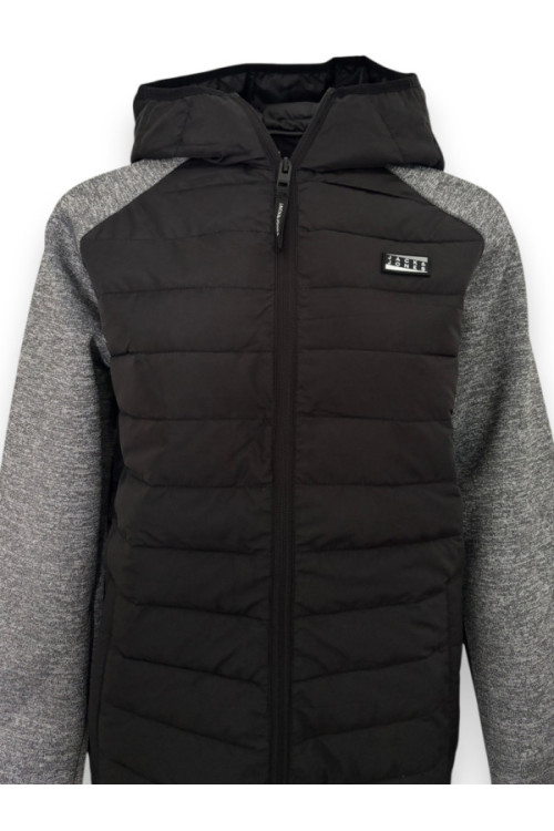 JACK&JONES JWHTOBY Jaka, krāsa: pelēka