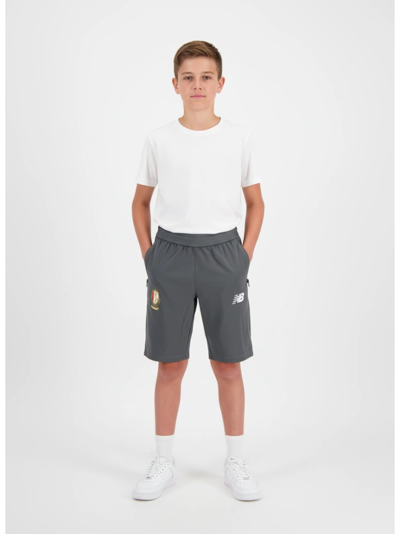 NEW BALANCE Šorti, krāsa: pelēka