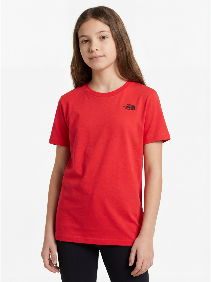 The North Face T-shirt, red