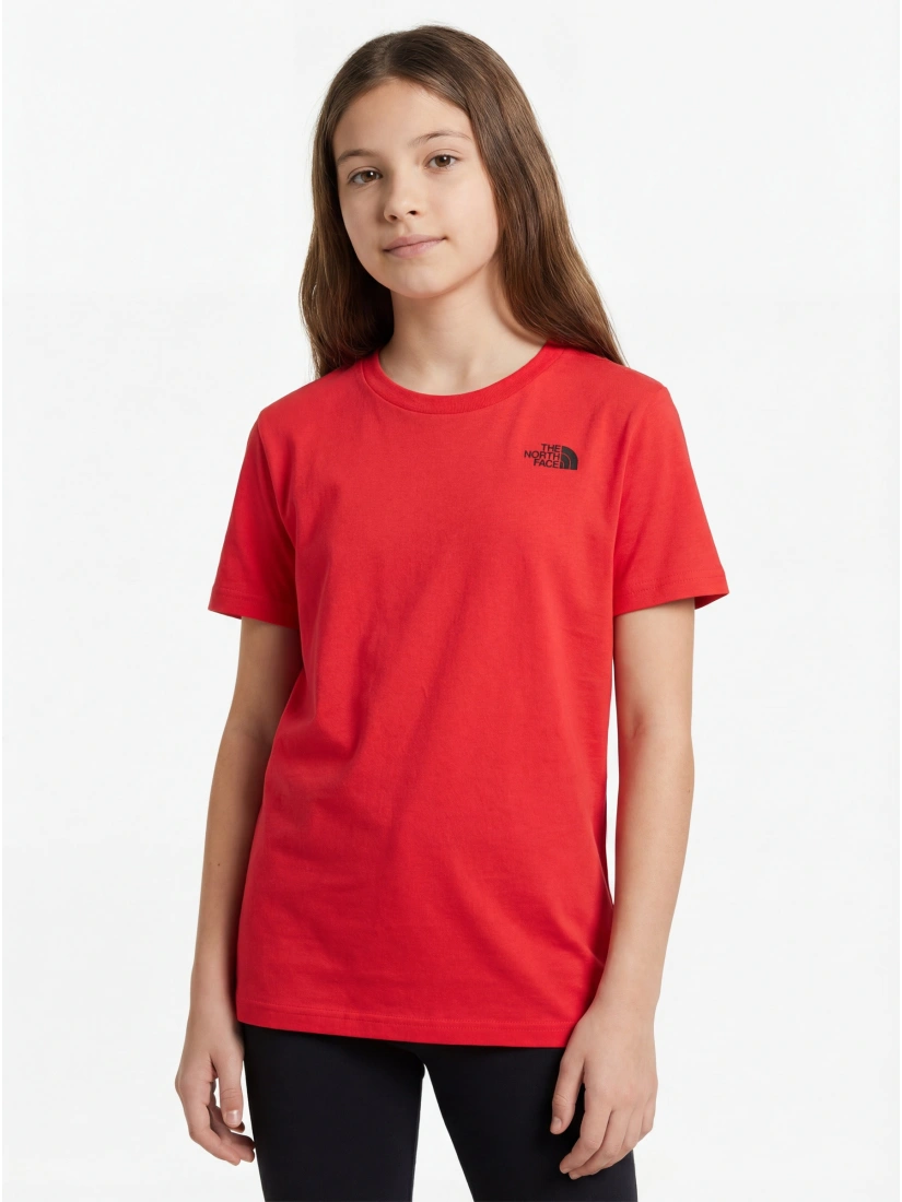 The North Face T-shirt, red