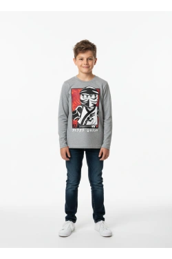 Lego long-sleeve shirt NINJAGO, grey
