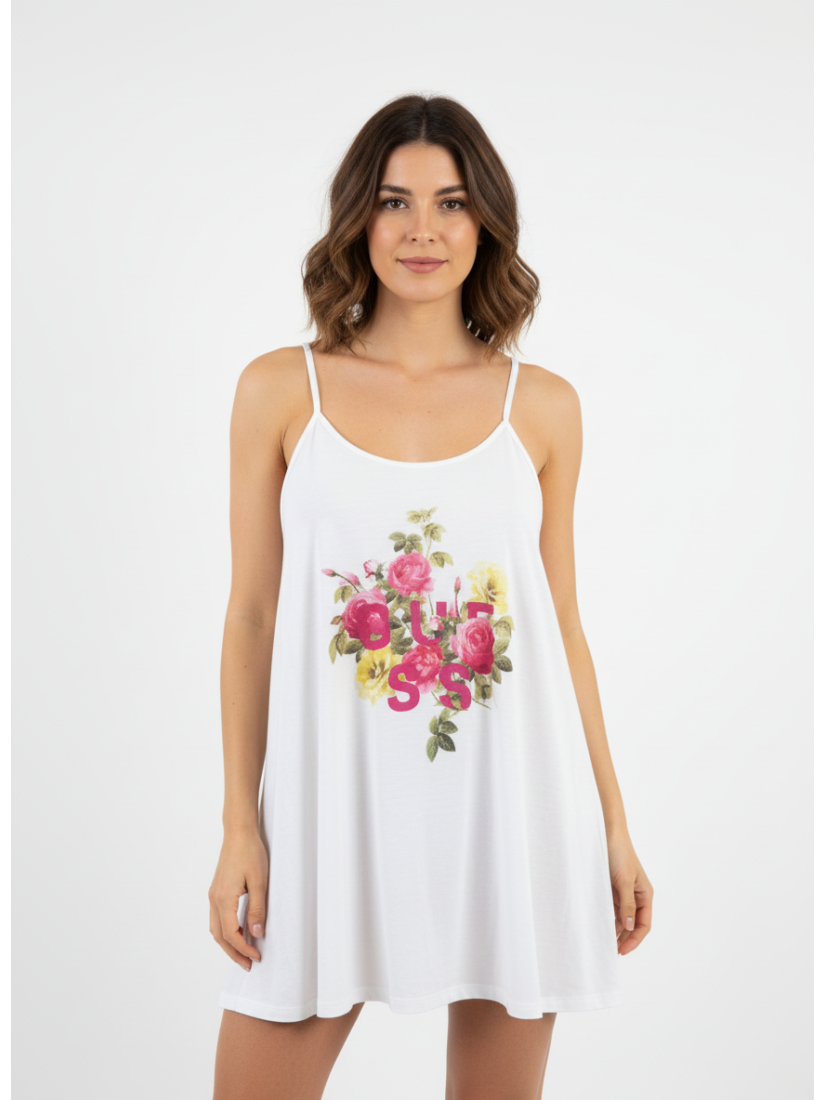 Guess Ночная рубашка, цвет: белый