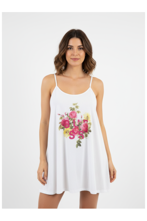 Guess Ночная рубашка, цвет: белый