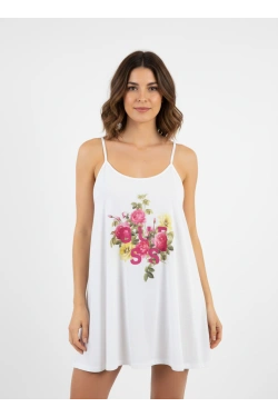 Guess Ночная рубашка, цвет: белый