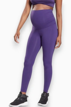 REEBOK Leggings Y Lux 2.0Maternity Tight, purple