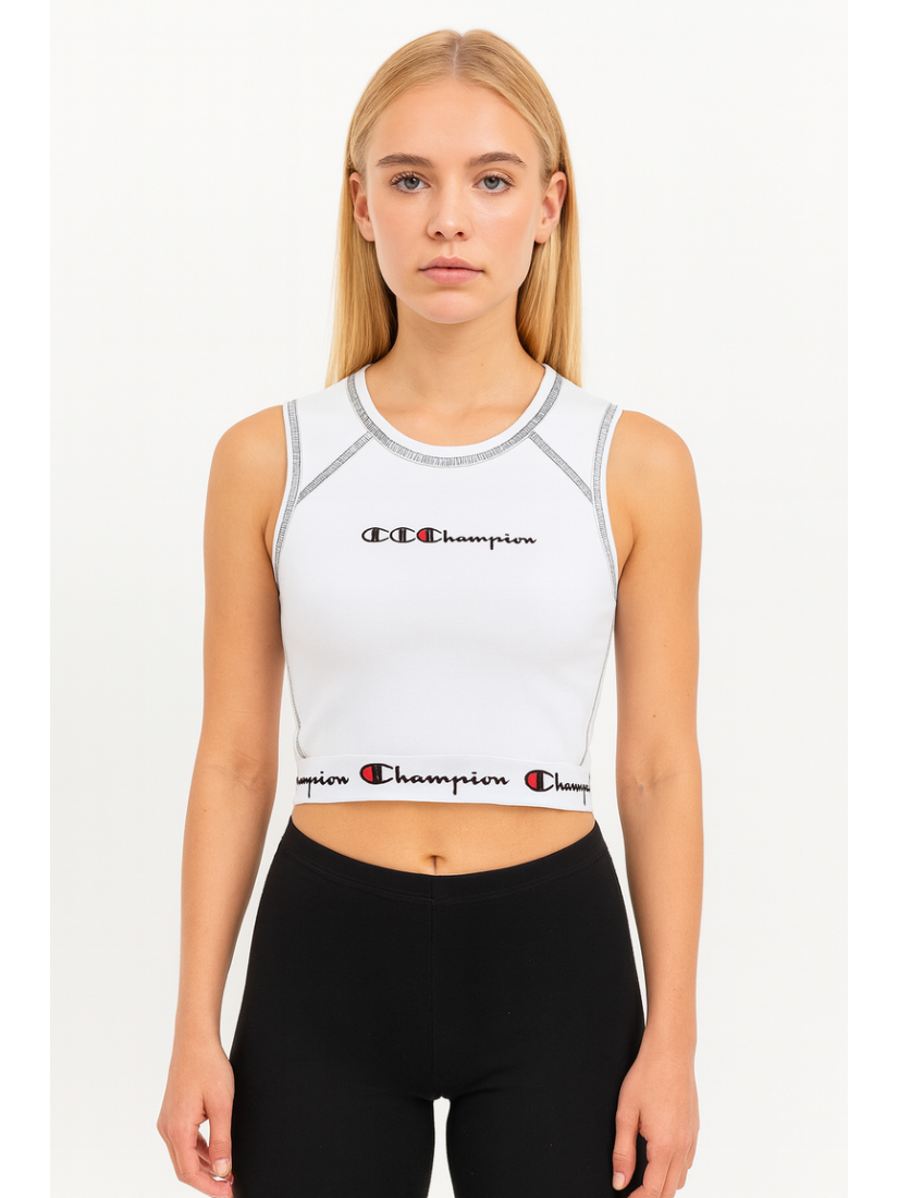 CHAMPION Tops, krāsa: balta