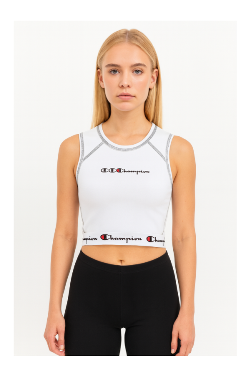 CHAMPION Tops, krāsa: balta
