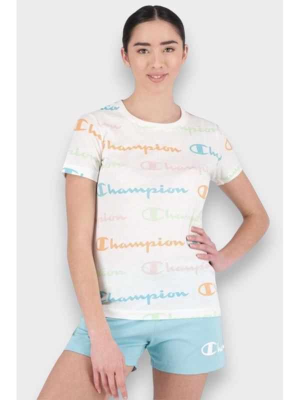CHAMPION T-krekls, krāsa: balta