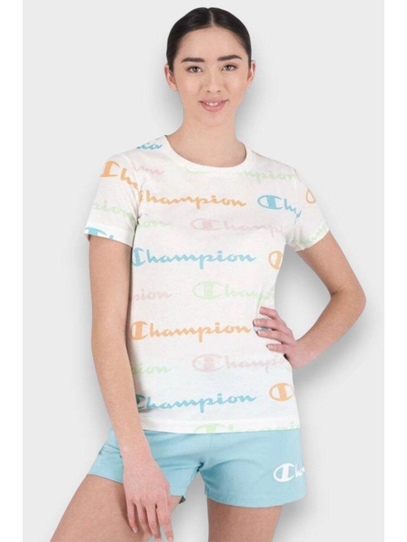 CHAMPION T-krekls, krāsa: balta