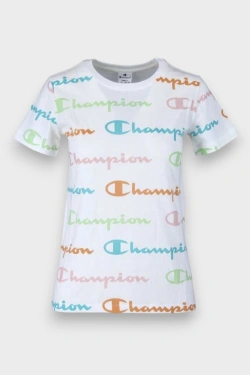 CHAMPION T-krekls, krāsa: balta