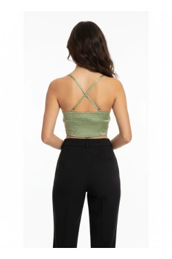 NA-KD Tops, krāsa: zaļa
