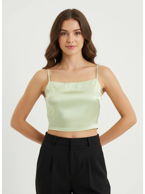 NA-KD Tops, krāsa: zaļa