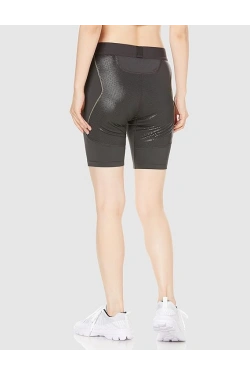 Asics Skriešanas šorti, krāsa: pelēka