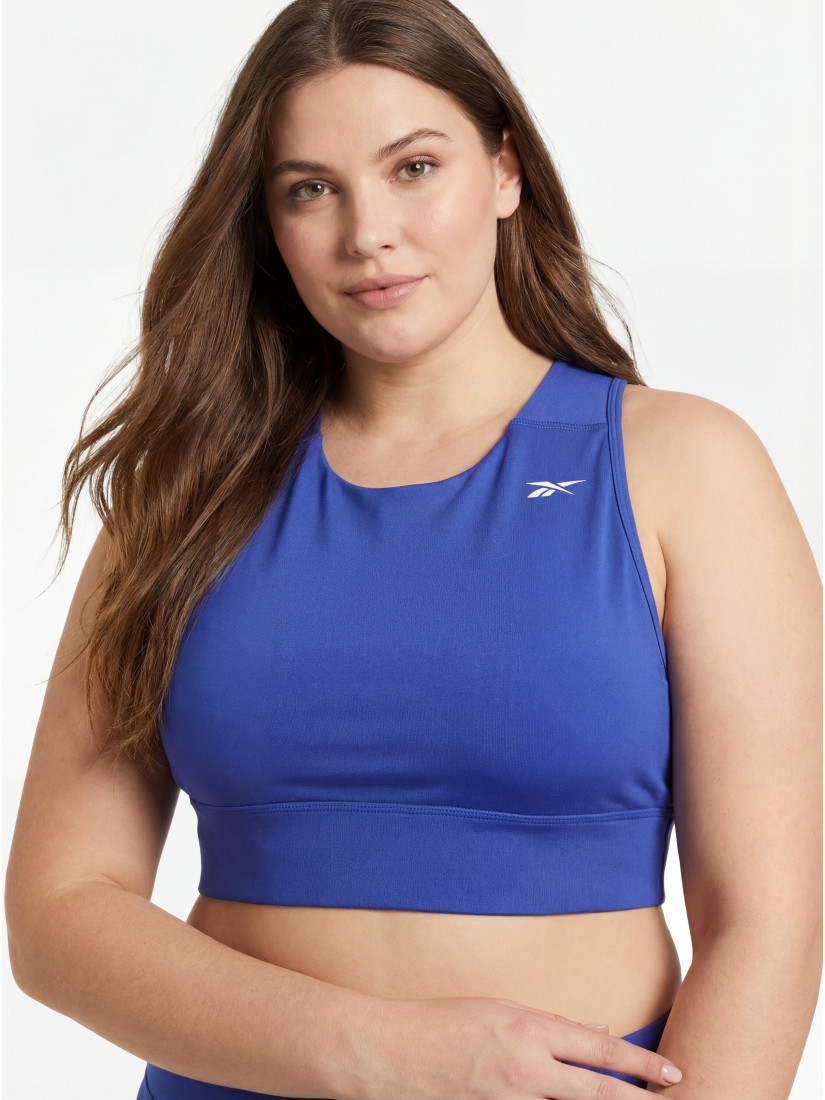 REEBOK Krūšturis-tops Plus, krāsa: zila