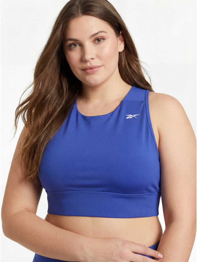 REEBOK Krūšturis-tops Plus, krāsa: zila