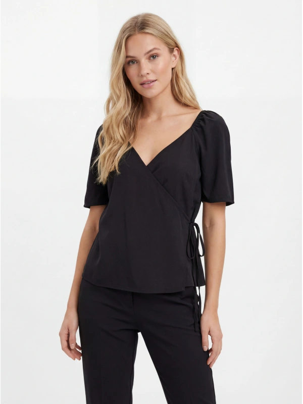 Vila VIJOS 2/4 Tops, krāsa: melna