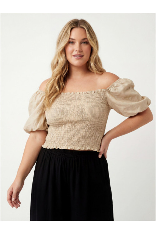 Glamorous Crop top, camel