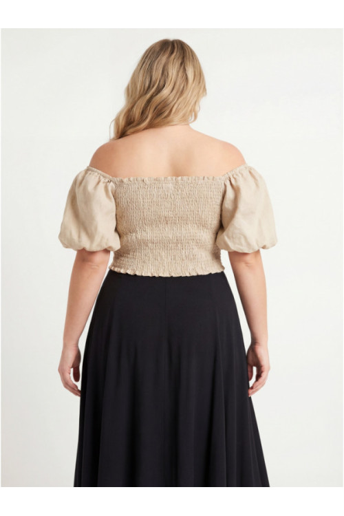 Glamorous Crop top, camel