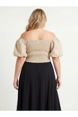 Glamorous Crop top, camel